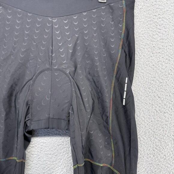 Santic Cycling Pants Women's 2XL Black Colorful Padded Compression Training - Picture 2 of 10